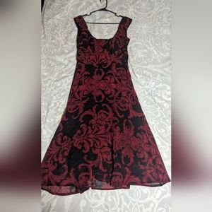 Red and black dress size 6